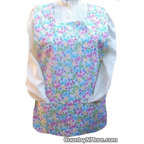 beautiful butterflies cobbler apron