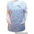 wildflowers colorful butterfly cobbler apron