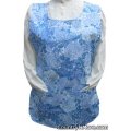 beautiful blue rose cobbler apron