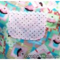 delicious cupcake polka dot cobbler apron