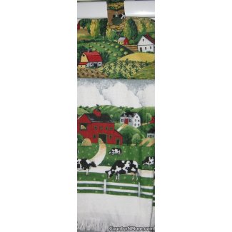 country farm oven door towel