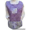 purple roses paisley cobbler apron
