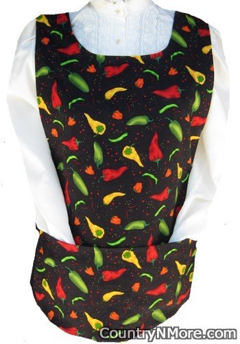 hot chili pepper cobbler apron
