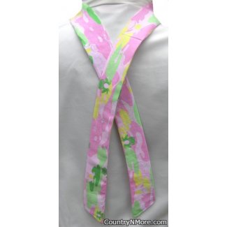 pink camouflage frog neck cooler