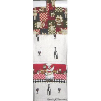 bistro chef oven door towel