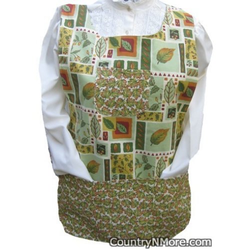 gorgeous fall leaves cobbler apron