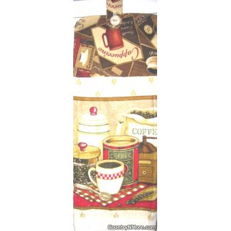 cappuccino oven door towel