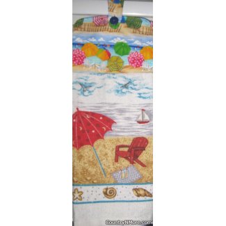 beach front oven door towel