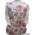 gorgeous rose floral cobbler apron