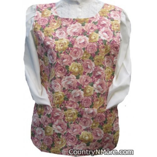 vintage look roses dainty rose cobbler apron