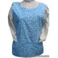 blue flower cobbler apron