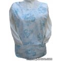 blue flower cobbler apron