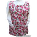 english garden colorful rose cobbler apron