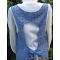 vintage rose amish canning apron large
