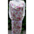 gorgeous rose vintage canning apron