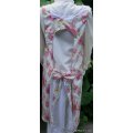 gorgeous rose vintage canning apron