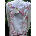 gorgeous rose vintage canning apron