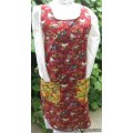 country rooster hen vintage canning apron large
