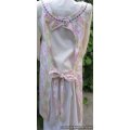 pink floral vintage canning apron