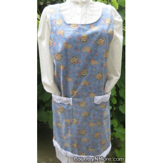 vintage floral canning apron