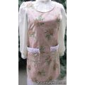 garden rose tea party canning apron