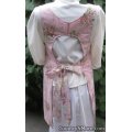 garden rose tea party canning apron