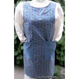 vintage look rose canning apron