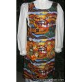 country fall vintage canning apron medium