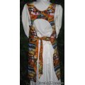 country fall vintage canning apron medium