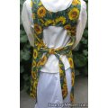 gorgeous sunflower canning apron small