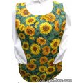 birds field sunflower cobbler apron