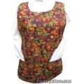 colorful fall cobbler apron