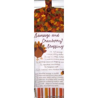 sausage cranberry stuffing recipe oven door towel