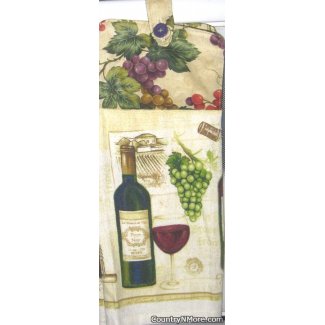 glass wine oven door towel