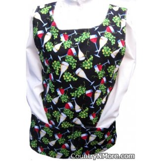 good glass wine reversible cobbler apron