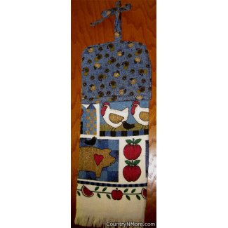 country animal hanging towel 2