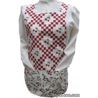 cherries cobbler apron small medium