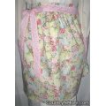 gorgeous floral vintage waist apron