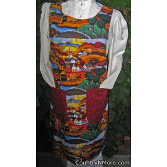 fall country canning apron