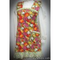 gorgeous vintage fruit plus size apron