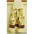 hanging tropical kitchen oven door towel