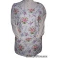 pretty rose cobbler apron lg xl