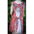 beautiful rose vintage canning apron