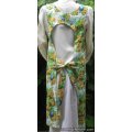mountain bluebird vintage canning apron medium