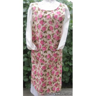 sweet roses vintage canning apron