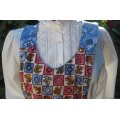 reversible vintage horse bandana apron