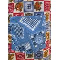 reversible vintage horse bandana apron