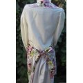 retro flower vintage apron 1853