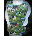 gorgeous cow horse cobbler apron lg xl