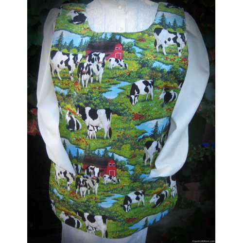 gorgeous cow horse cobbler apron lg xl